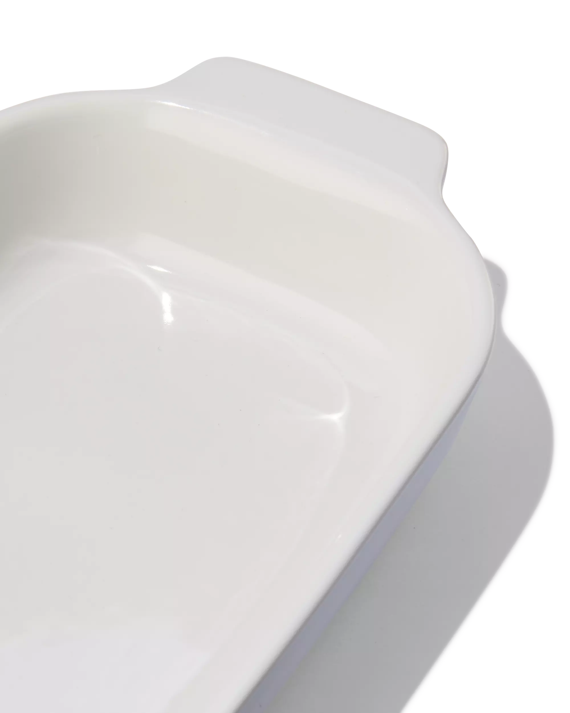 plat à four 21x15x5 blanc
