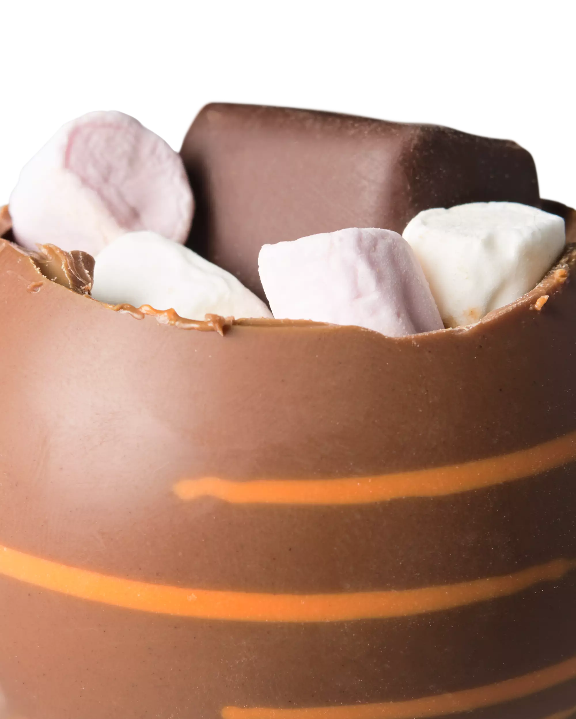 melkchocolade chocobomb karamel zeezout 45g