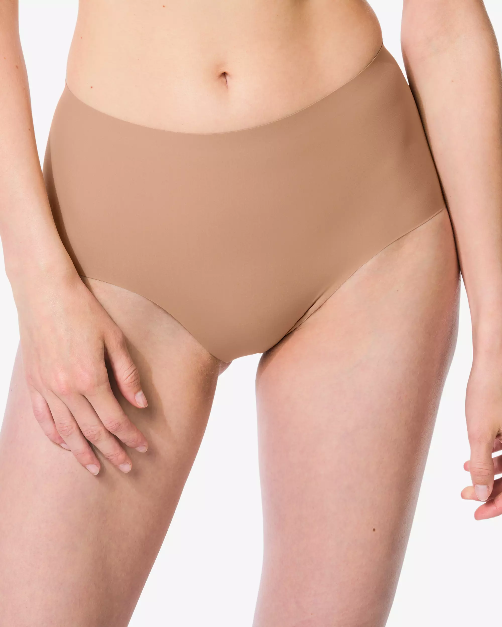 slip femme moyennement gainant taille haute