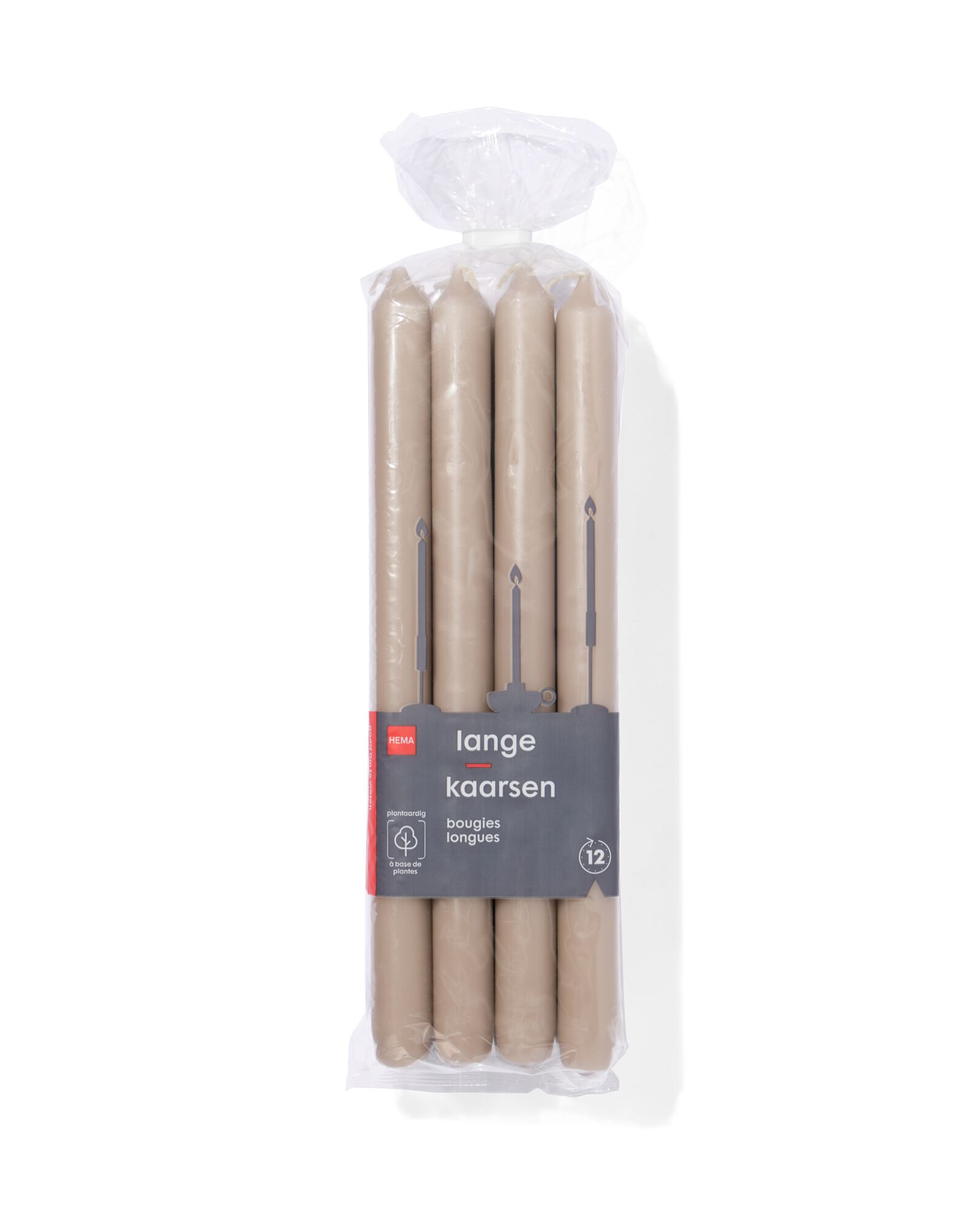 Lange Haushaltskerze &Oslash;2,2x29, Natur naturfarben 2,2 x 29 - 13503005 - HEMA