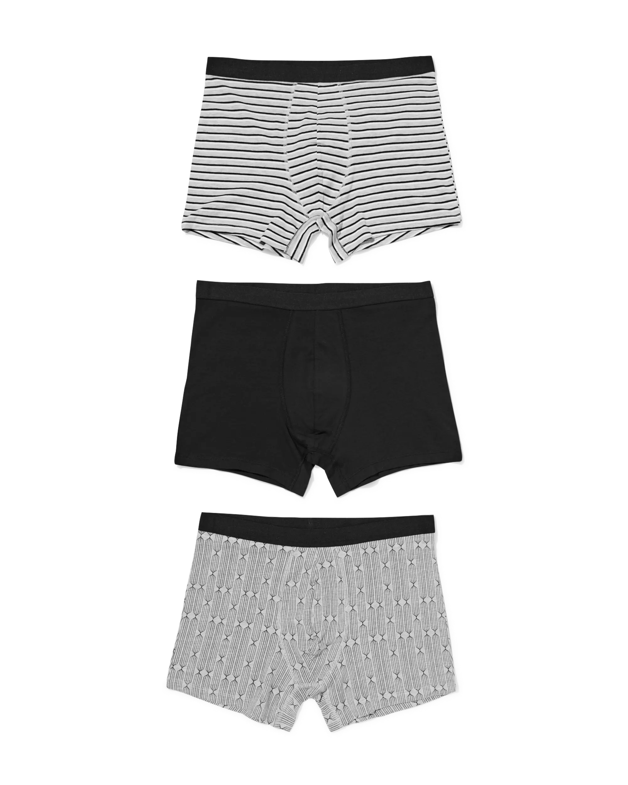boxers homme à pois - lot de 3