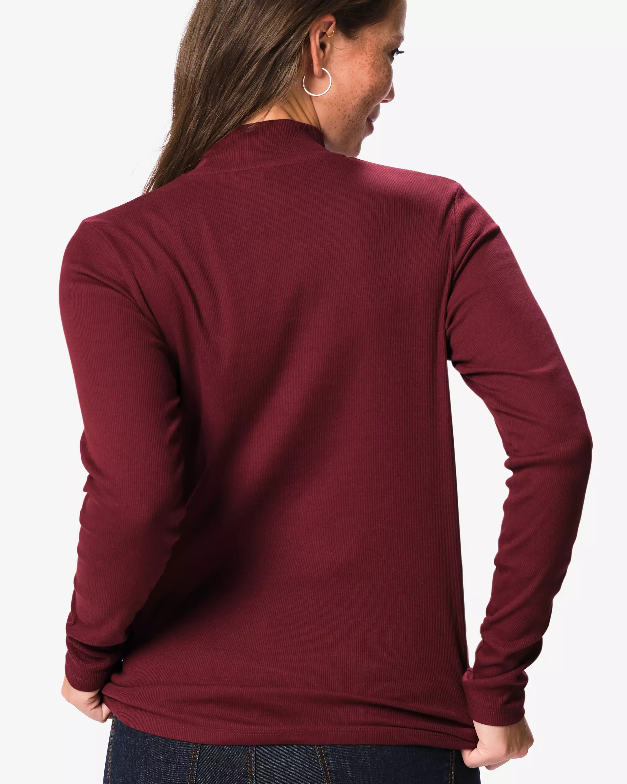 t-shirt femme Clara côtelé