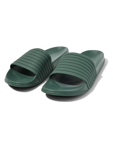 claquette homme  vert vert - 22100170GREEN - HEMA