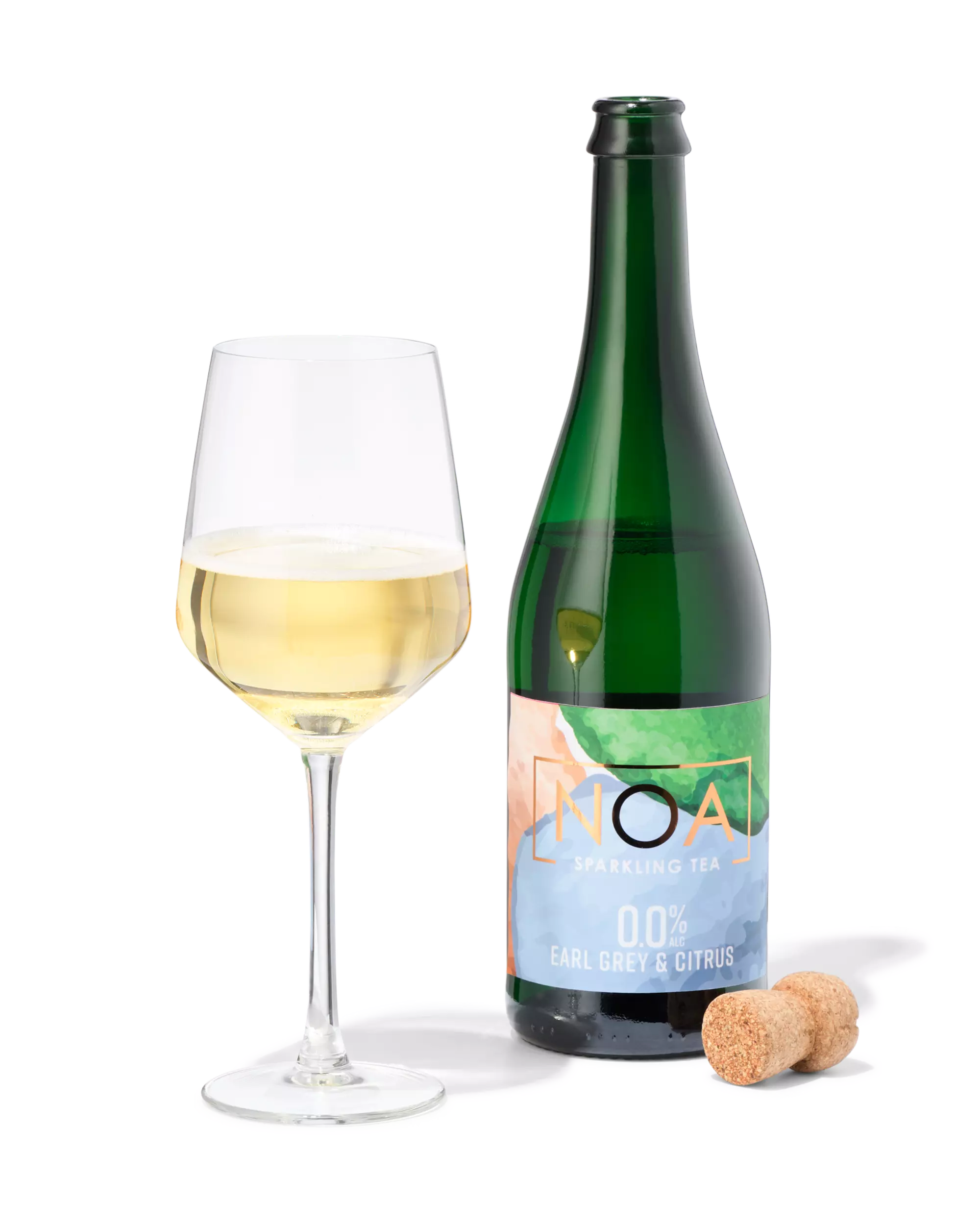 NOA sparkling tea earl grey citrus 750 ml