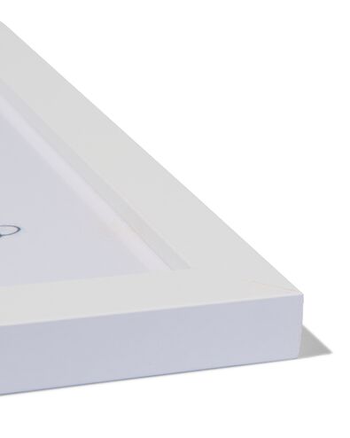 cadre photo 50x70 bois blanc 50 x 70 blanc - 13621044 - HEMA