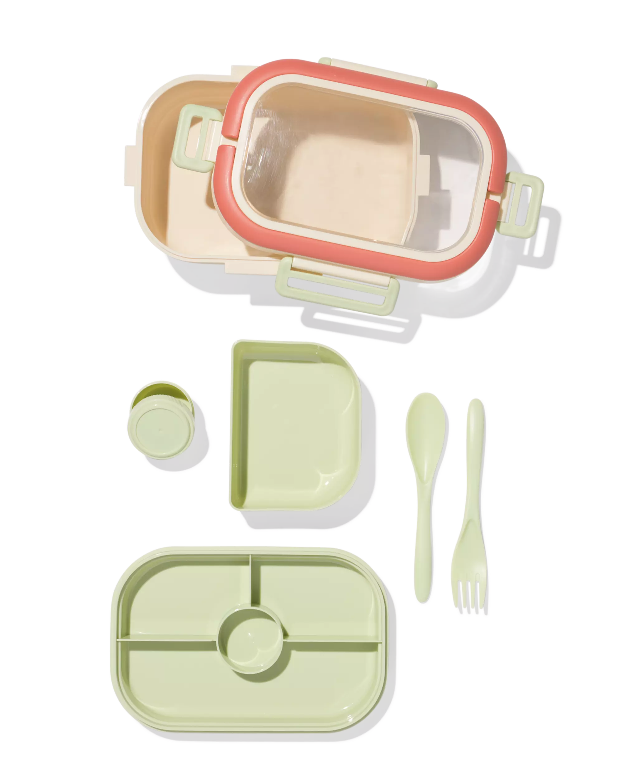 Salatbox 21,3 x 14,8 x 9,3 cm beige