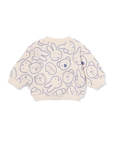 pull b&eacute;b&eacute; tissu sweat Miffy &eacute;cru &eacute;cru - 33456420ECRU - HEMA