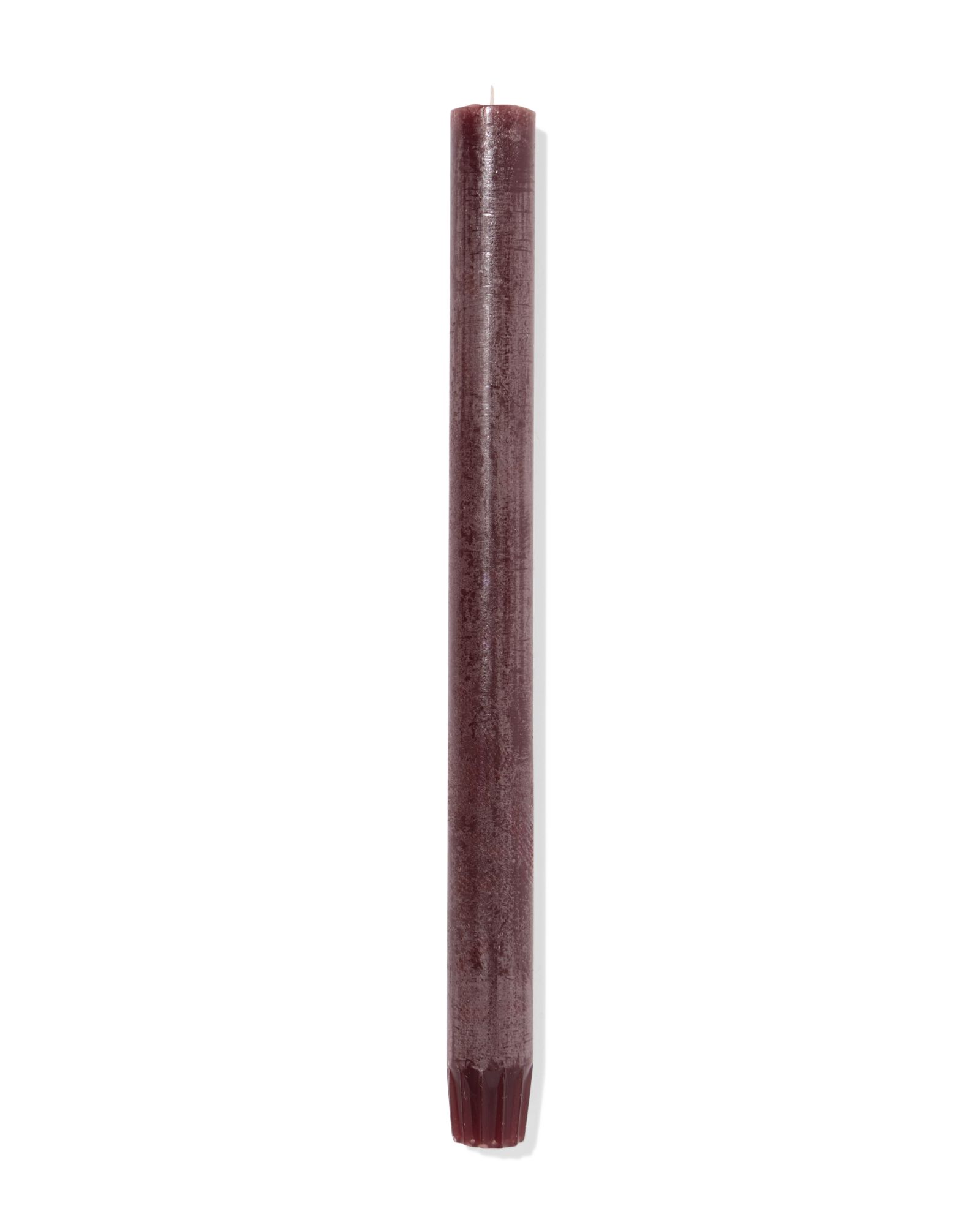 bougie longue rustique &Oslash;2,2x27 cm marron fonc&eacute; marron fonc&eacute; 2.2 x 27 - 13504080 - HEMA