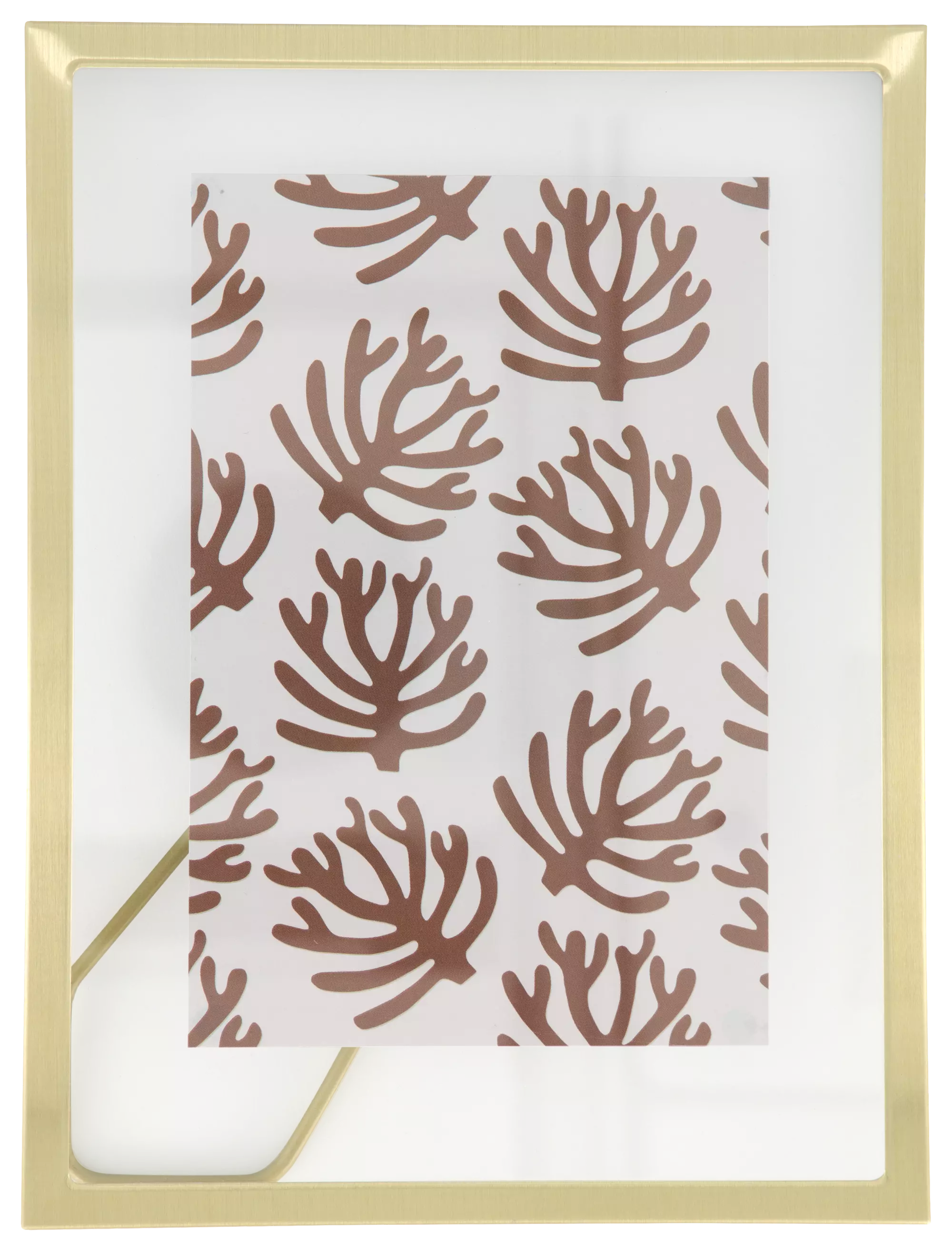 fotokader 15x20cm goud metaal floating 