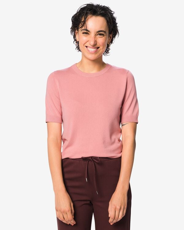 Damen Strickpullover rosa rosa - 36305860PINK - HEMA