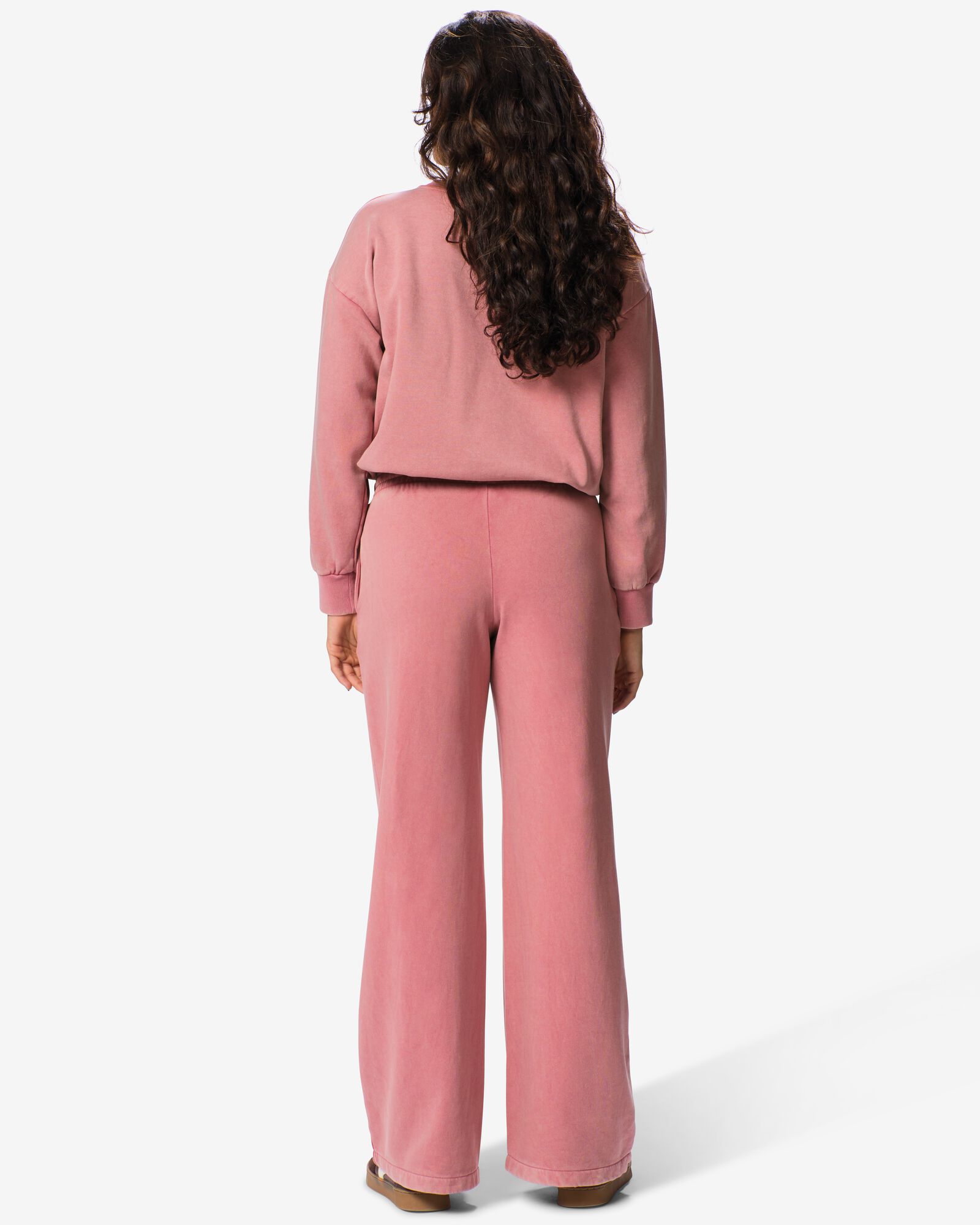 pantalon de jogging femme Esmee coupe d&eacute;contract&eacute;e rose rose - 36214810PINK - HEMA