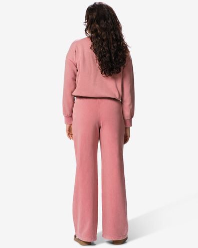 pantalon de jogging femme Esmee coupe d&eacute;contract&eacute;e rose rose - 36214810PINK - HEMA