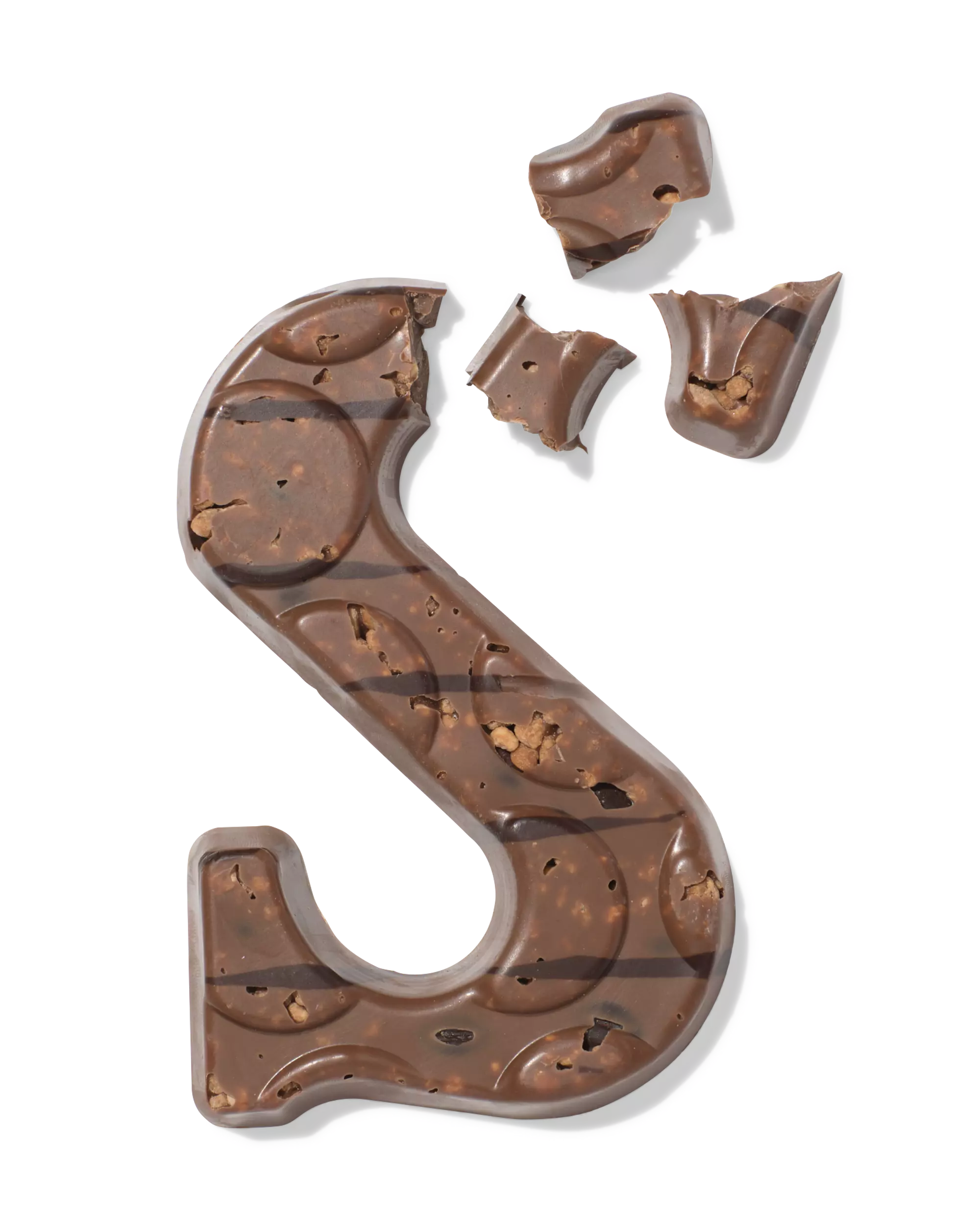 chocoladeletter melk mokkaboontjes pecan S 125g