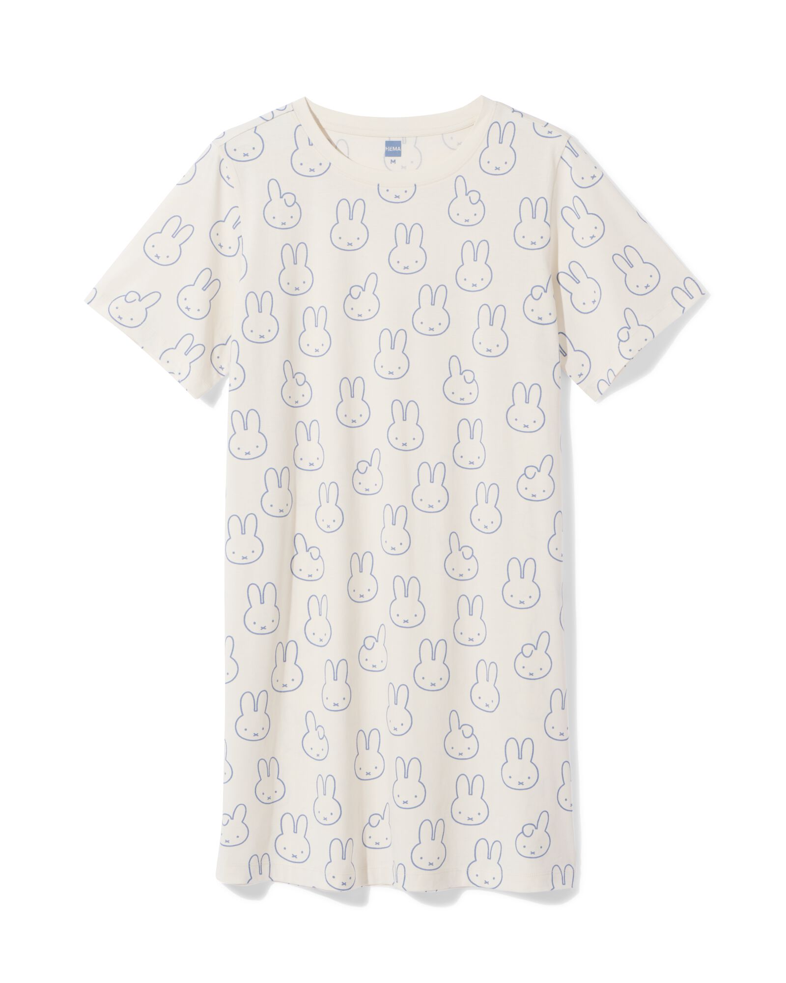 nijntje damesnachthemd katoen gebroken wit gebroken wit - 23401830OFFWHITE - HEMA