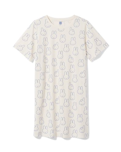 nijntje damesnachthemd katoen gebroken wit gebroken wit - 23401830OFFWHITE - HEMA