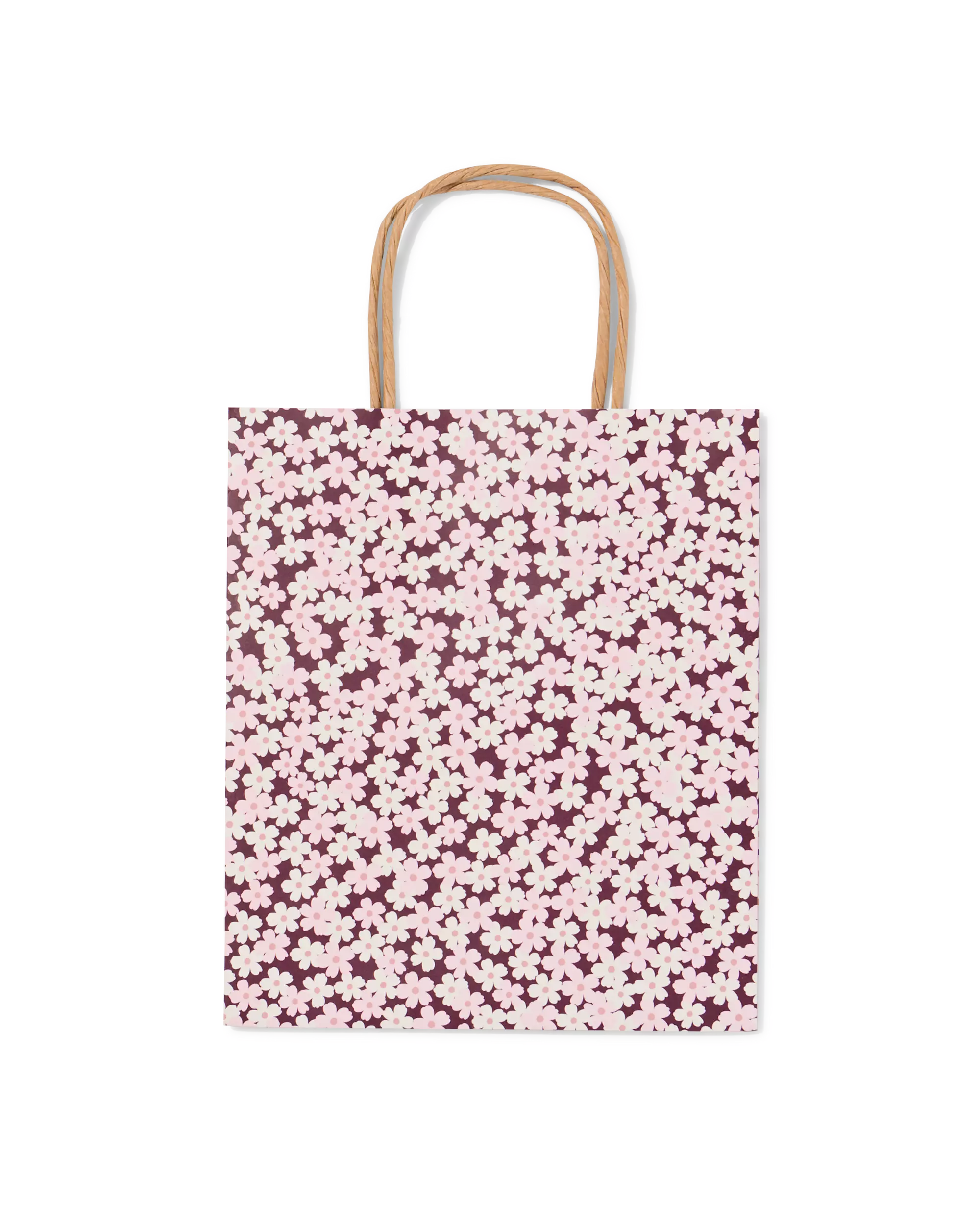 Geschenktüte M, 29,5 × 18 cm, Blumen