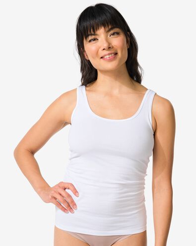 Damenhemd aus Baumwolle wei&szlig; wei&szlig; - 19681010WHITE - HEMA