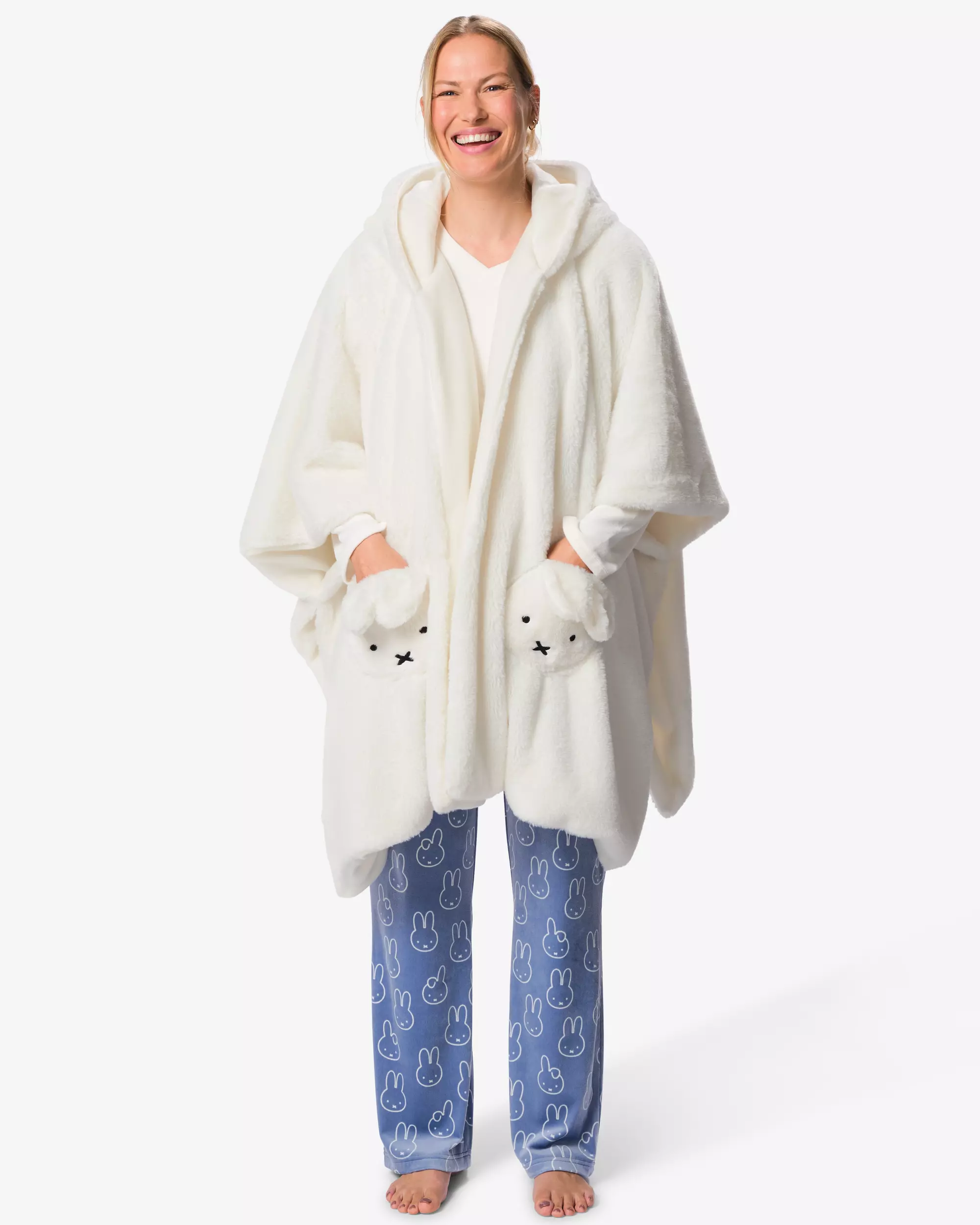 nijntje bankponcho fleece