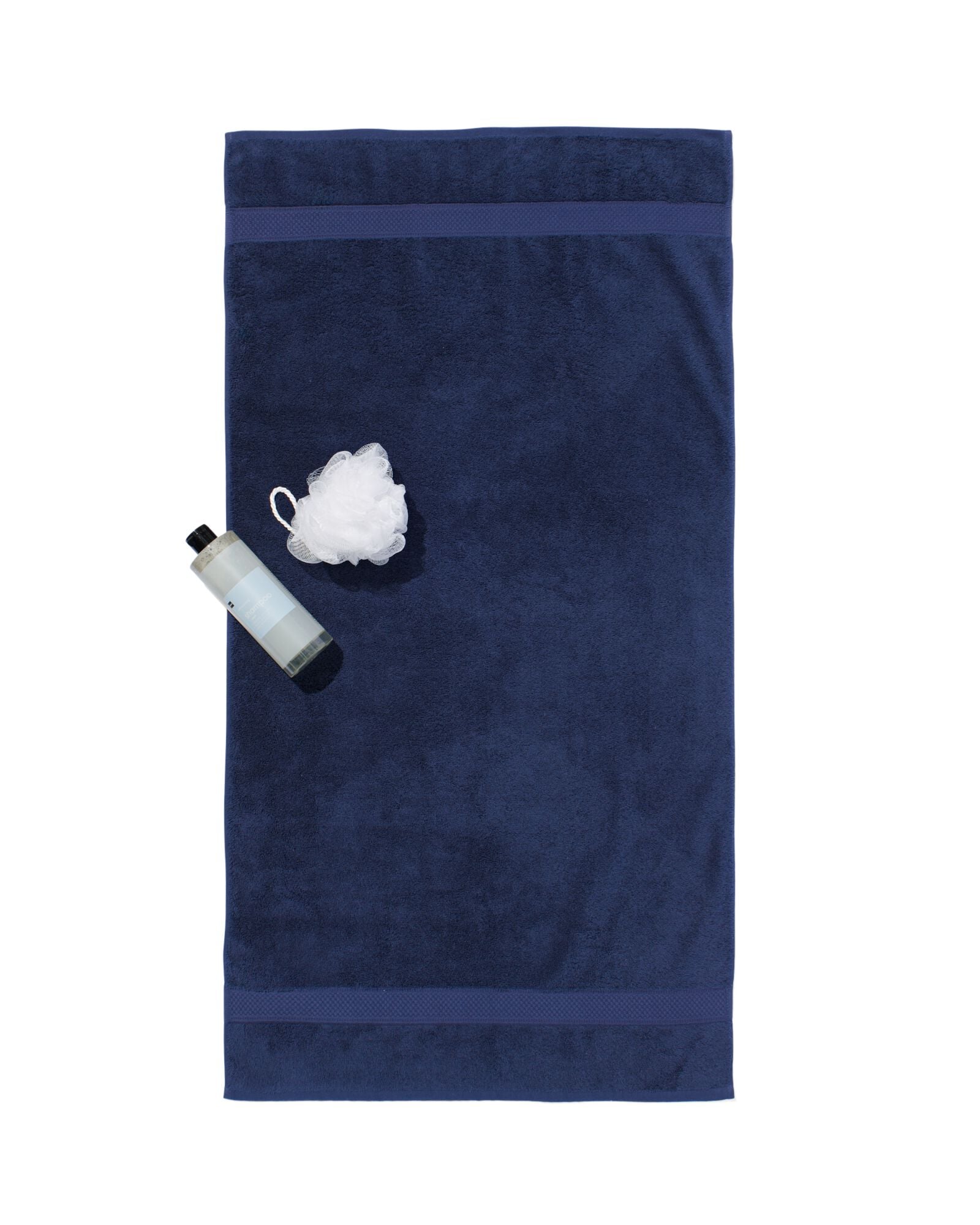 serviette de bain 60x110 qualit&eacute; &eacute;paisse bleu nuit bleu nuit serviette 60 x 110 - 5250391 - HEMA