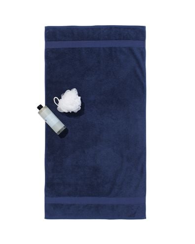 serviette de bain 60x110 qualit&eacute; &eacute;paisse bleu nuit bleu nuit serviette 60 x 110 - 5250391 - HEMA