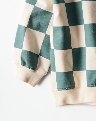 babytrui ruiten egel groen groen - 33108380GREEN - HEMA
