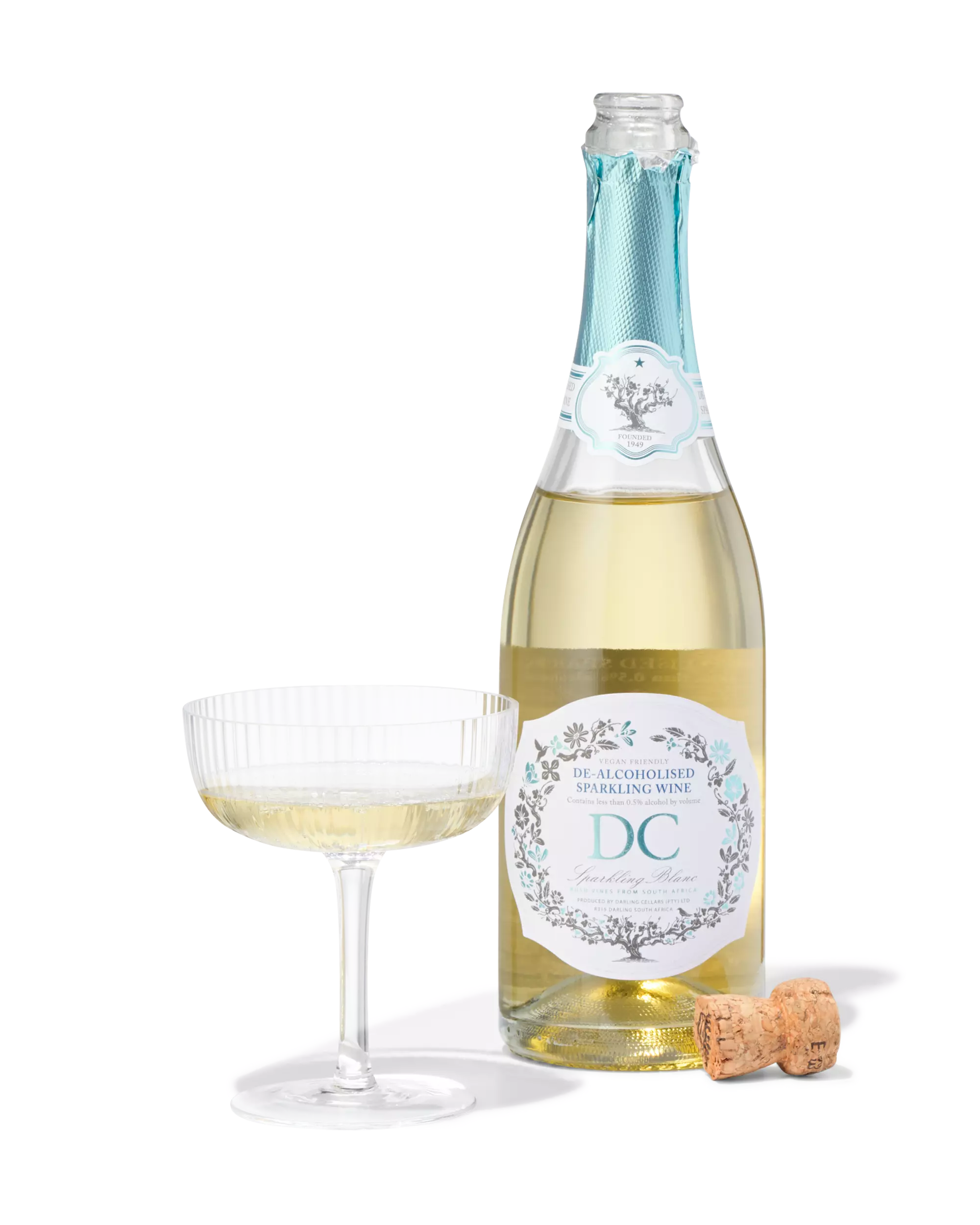 Sauvignon blanc pétillant sans alcool Darling Cellars 75cl