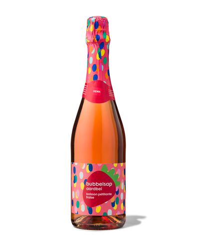 boisson p&eacute;tillante fraise 0.75L - 10200050 - HEMA