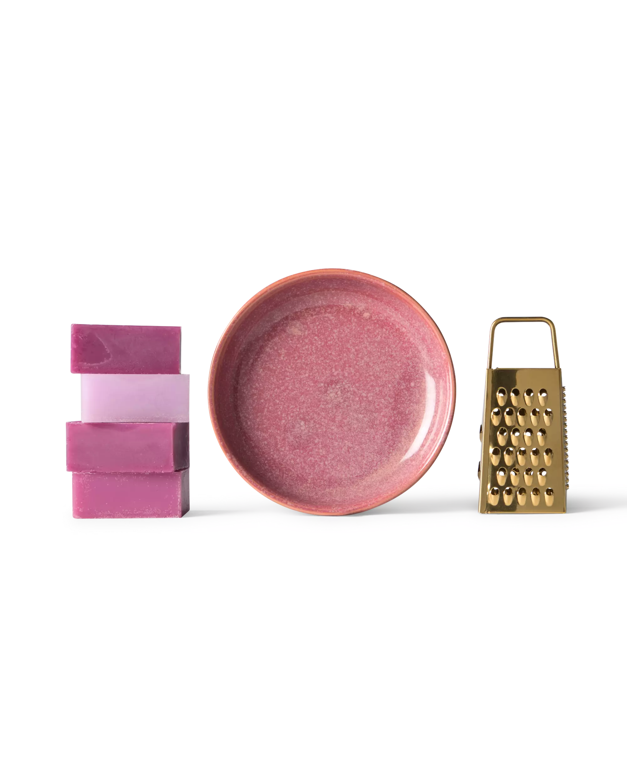 ensemble de cubes parfumés lavande-rose