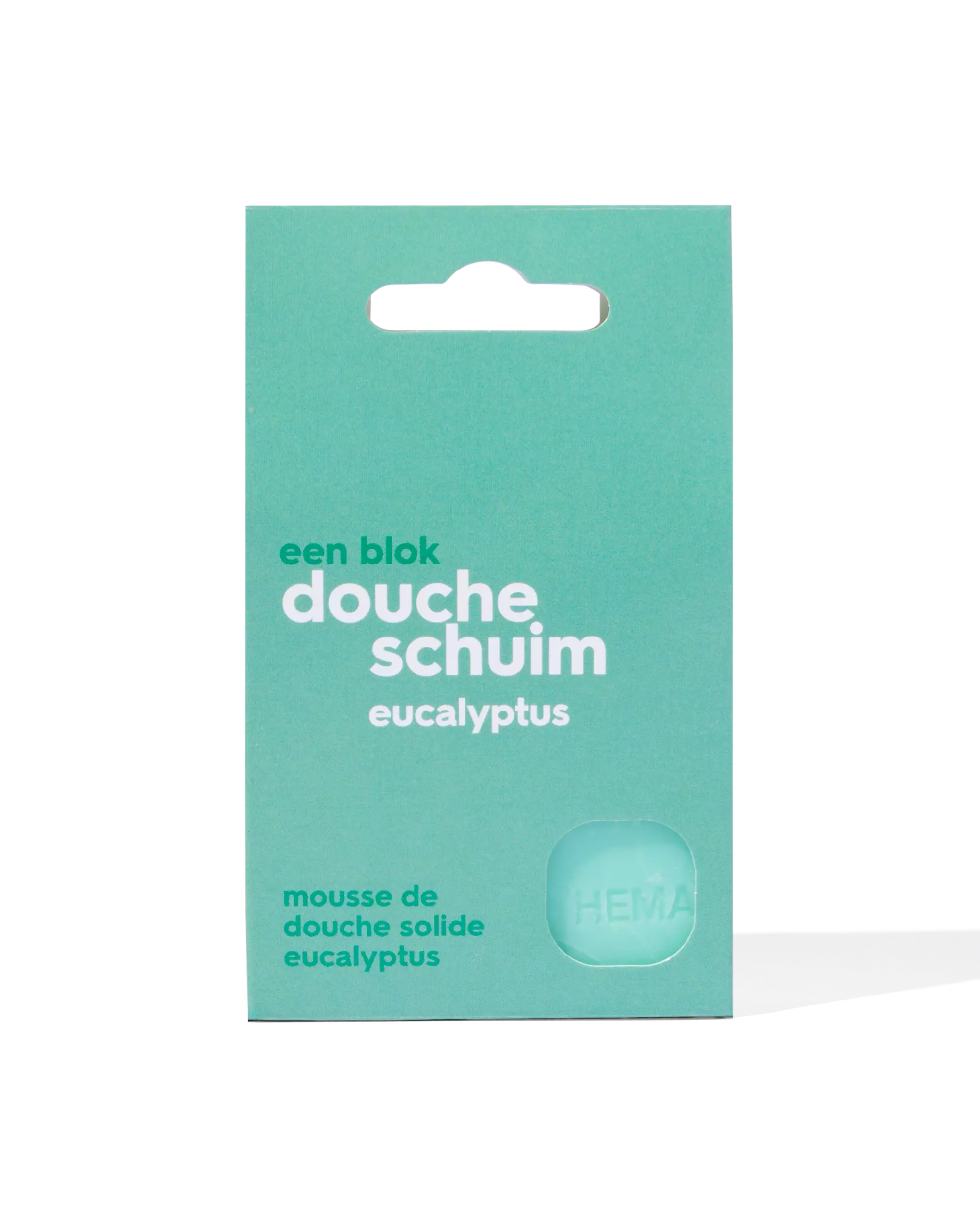 mousse solide de douche eucalyptus 65g