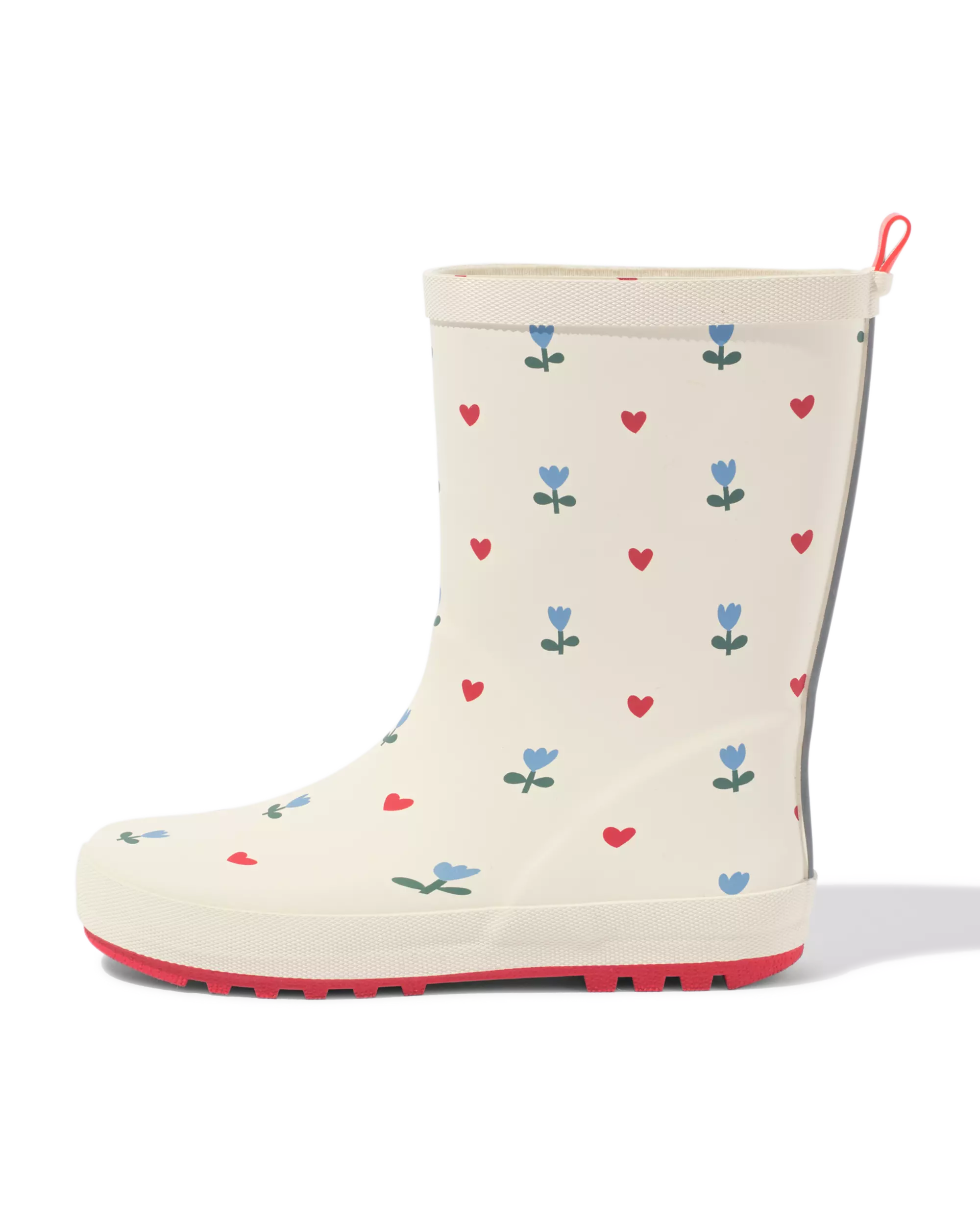 baby regenlaarzen hart-bloem