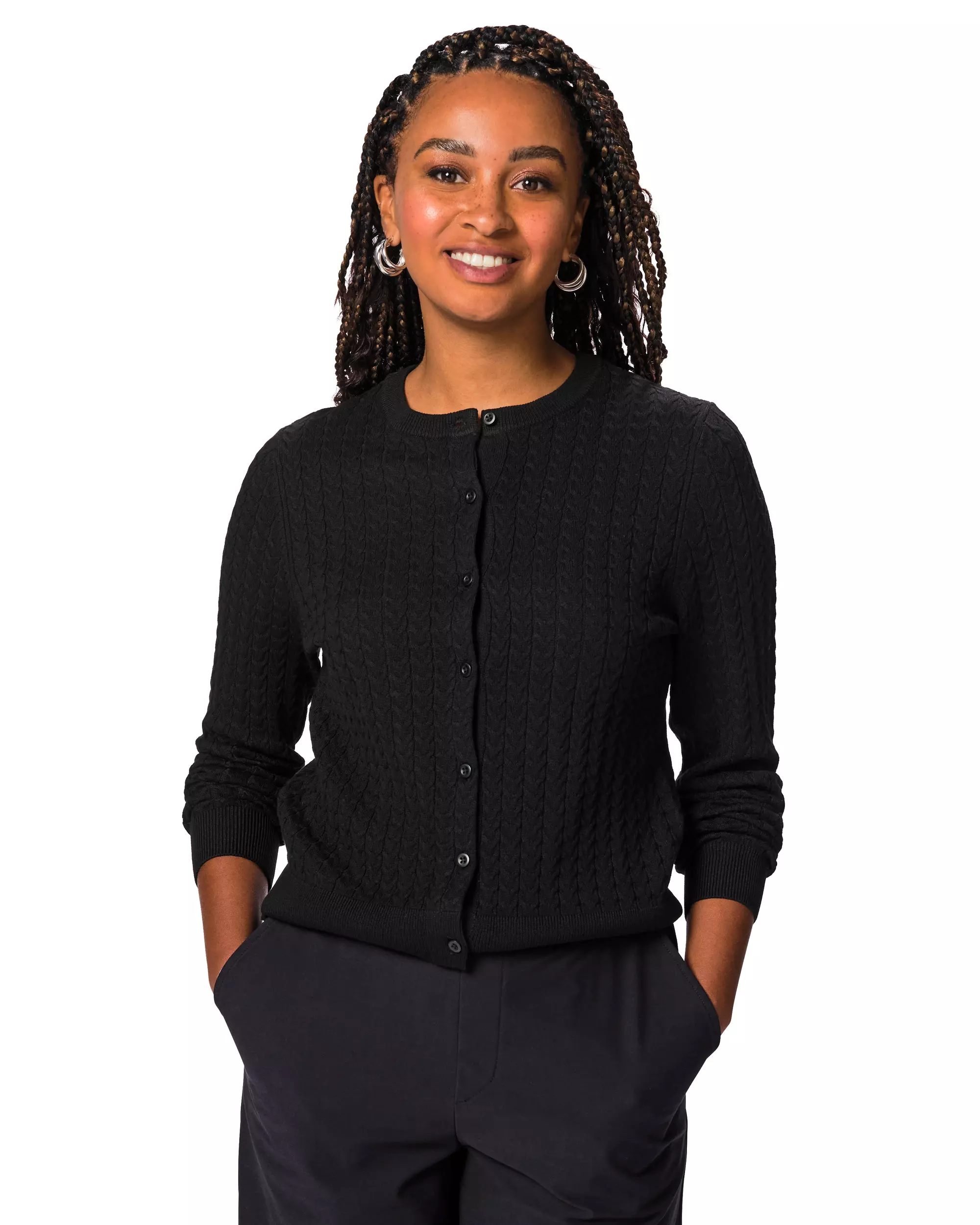cardigan femme Livia torsadé