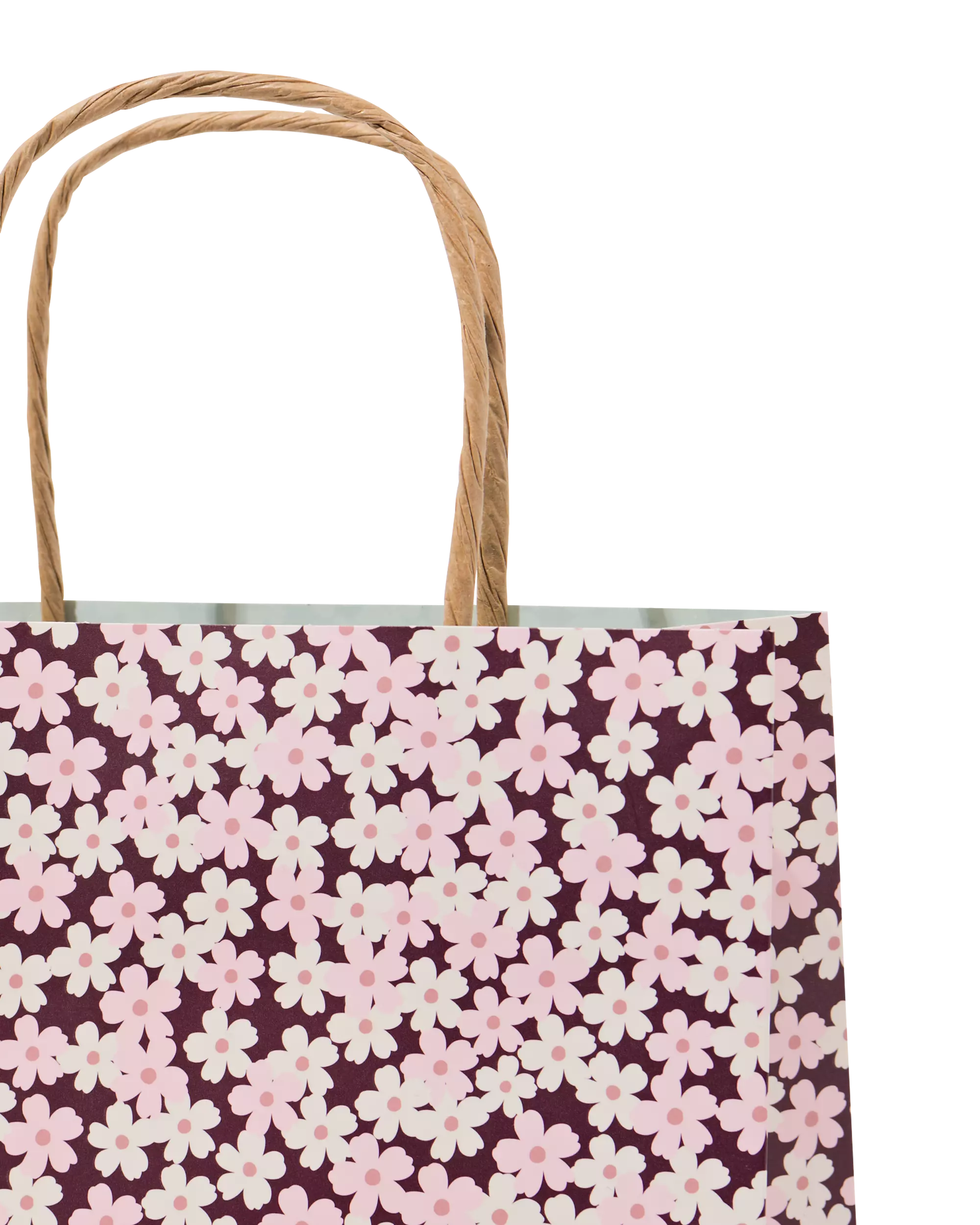 Geschenktüte M, 29,5 × 18 cm, Blumen