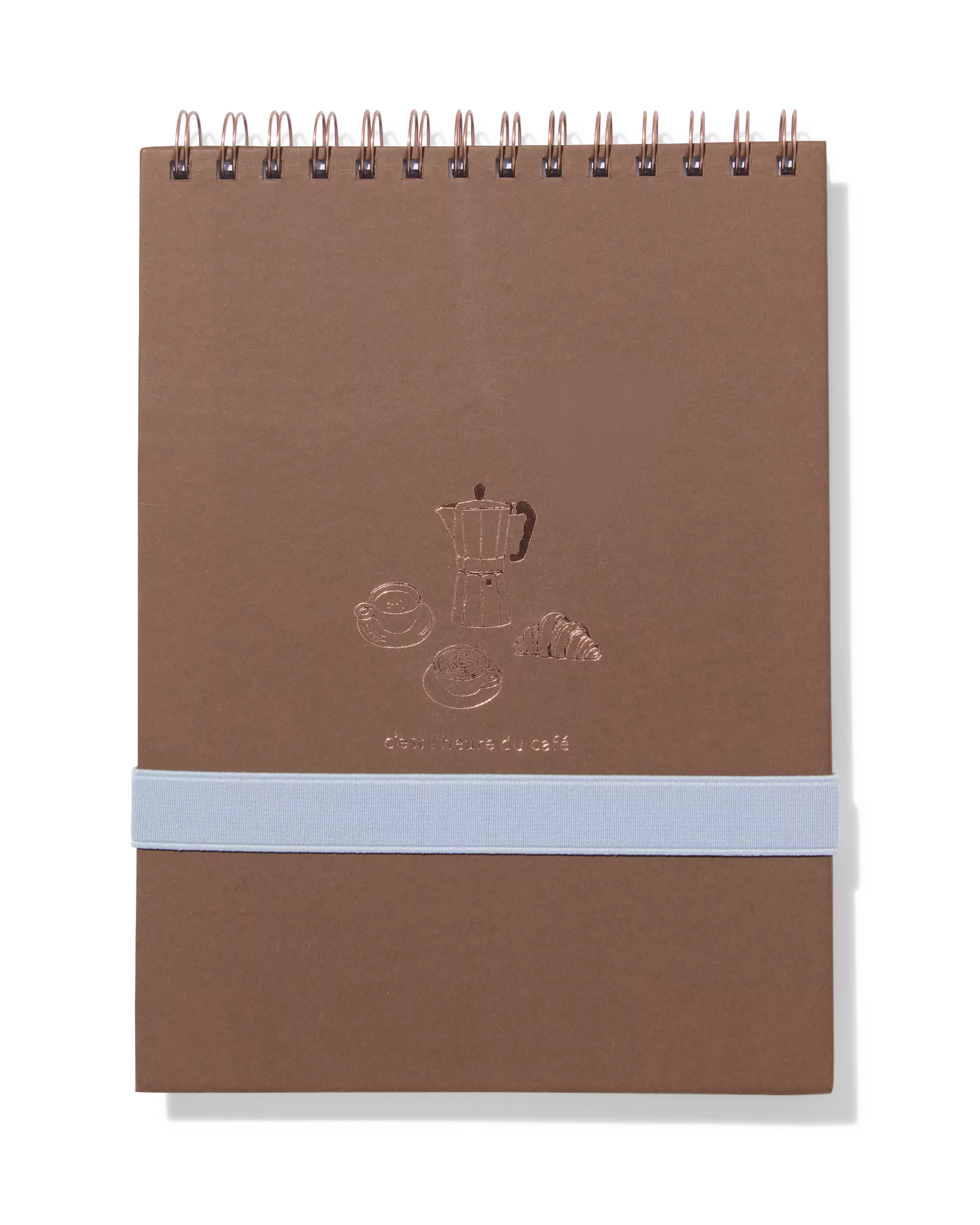 carnet de croquis 18,6x25,4cm avec élastique à stylo