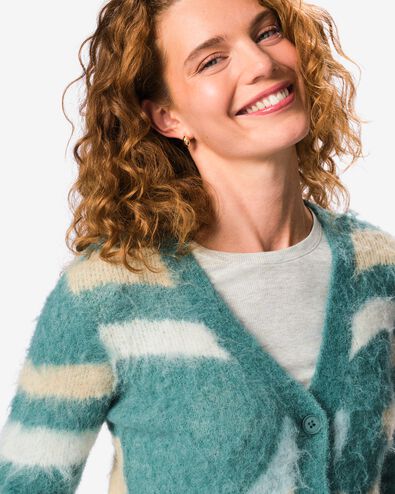 gilet femme Holly vert vert - 36215030GREEN - HEMA