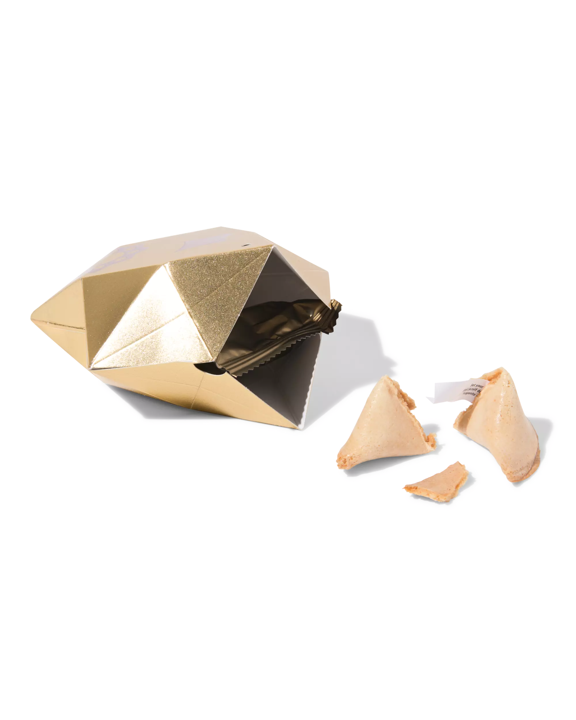 fortune cookie dans une étoile