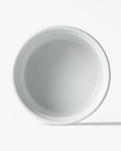 Pastetenform, ⌀ 9 &times; 4,5 cm, Billiet, Porzellan, Wei&szlig; - 80140026 - HEMA