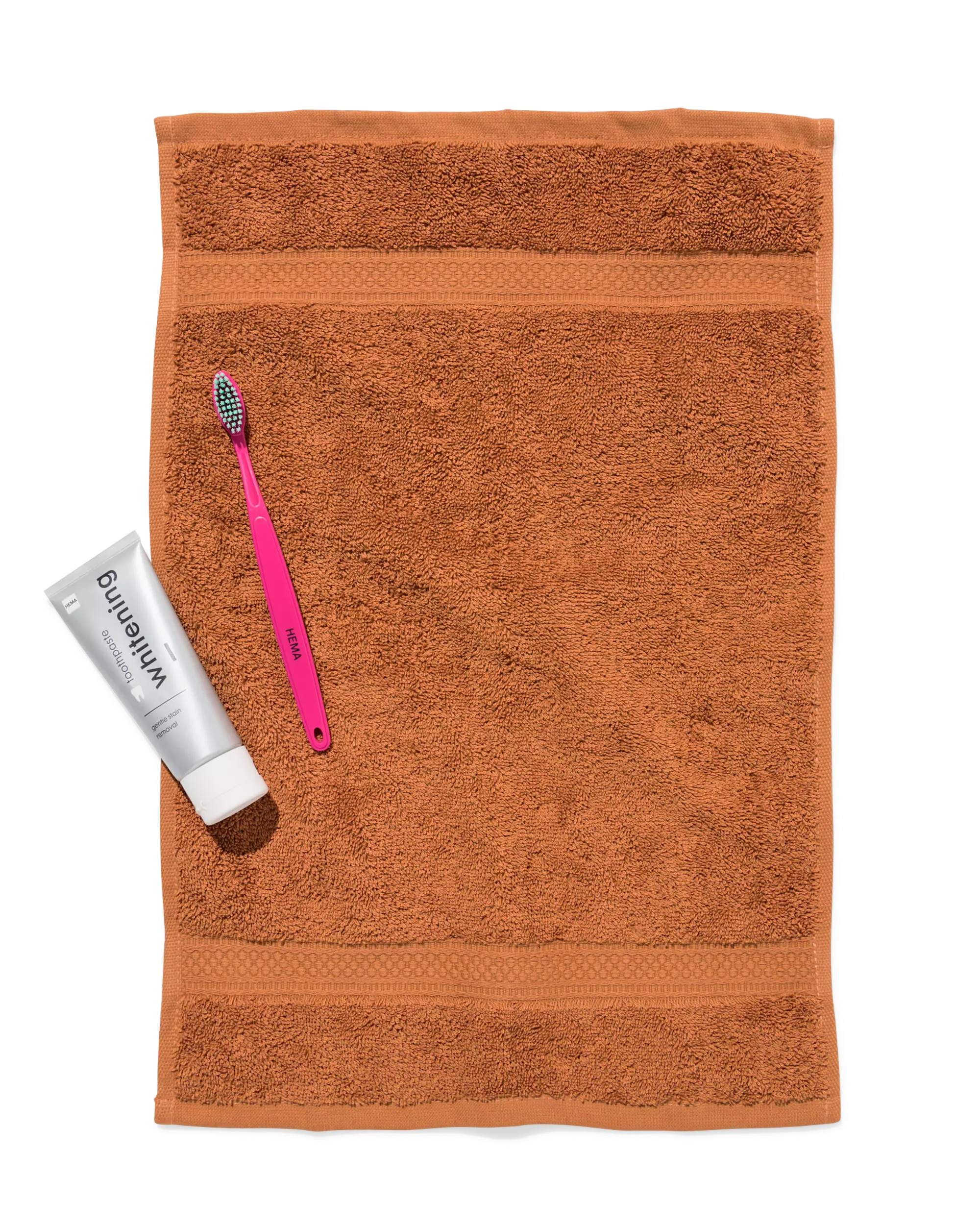 gastendoek 33x50cm zware kwaliteit terra