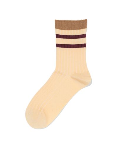 damessokken rib strepen - 4280887 - HEMA