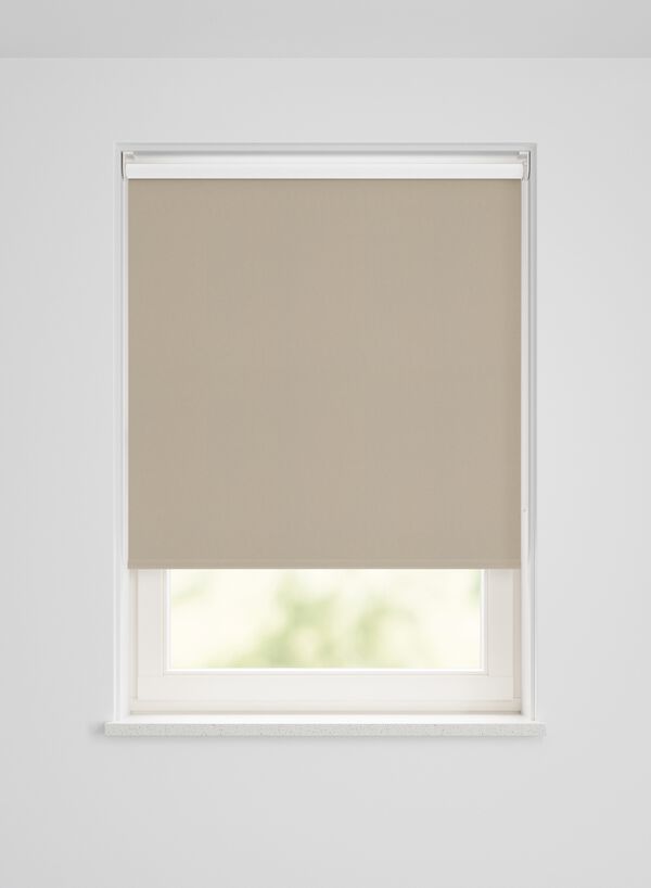 rolgordijn verduisterend beige - 46110325 - HEMA