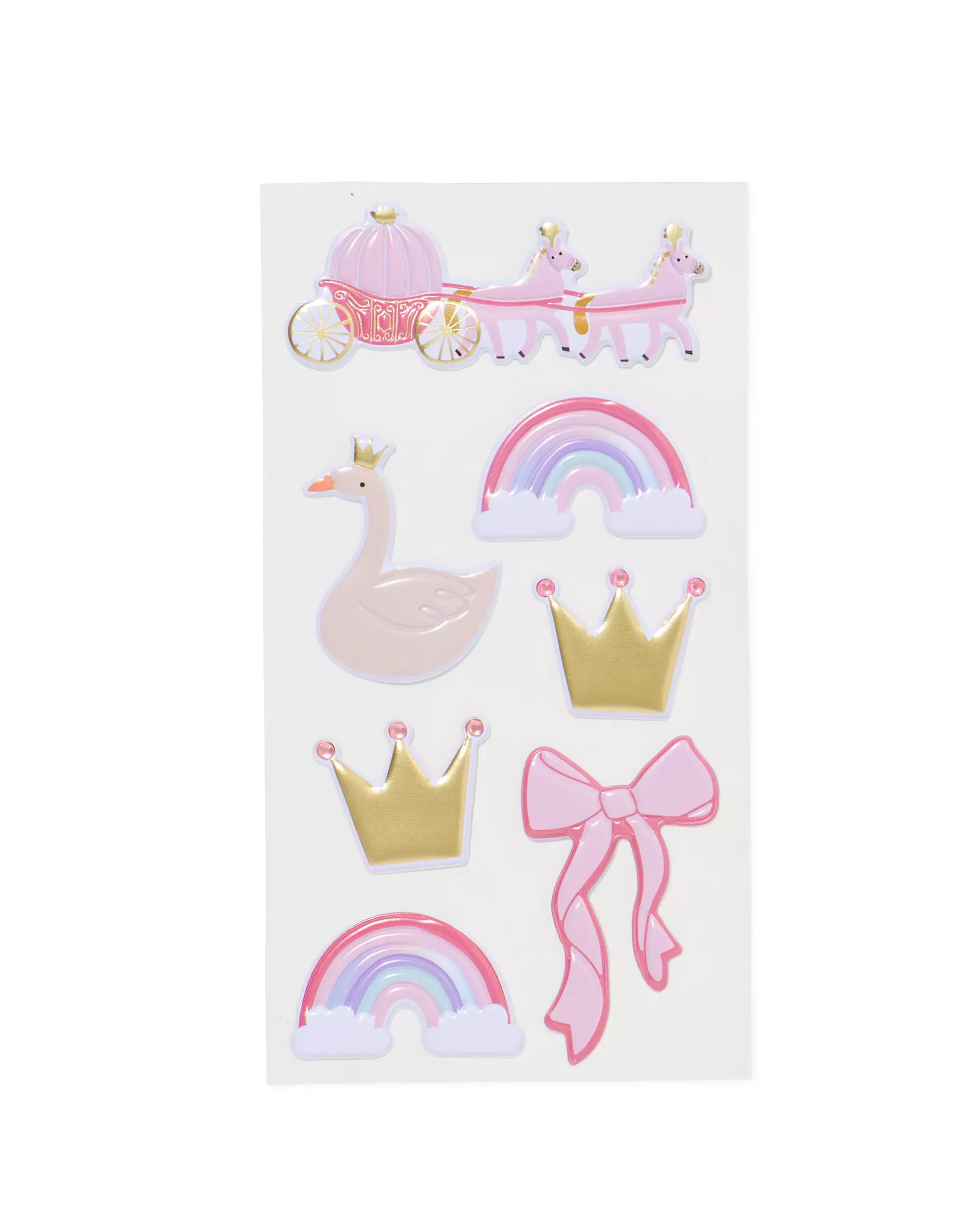 bolle stickers prinses - 7 stuks