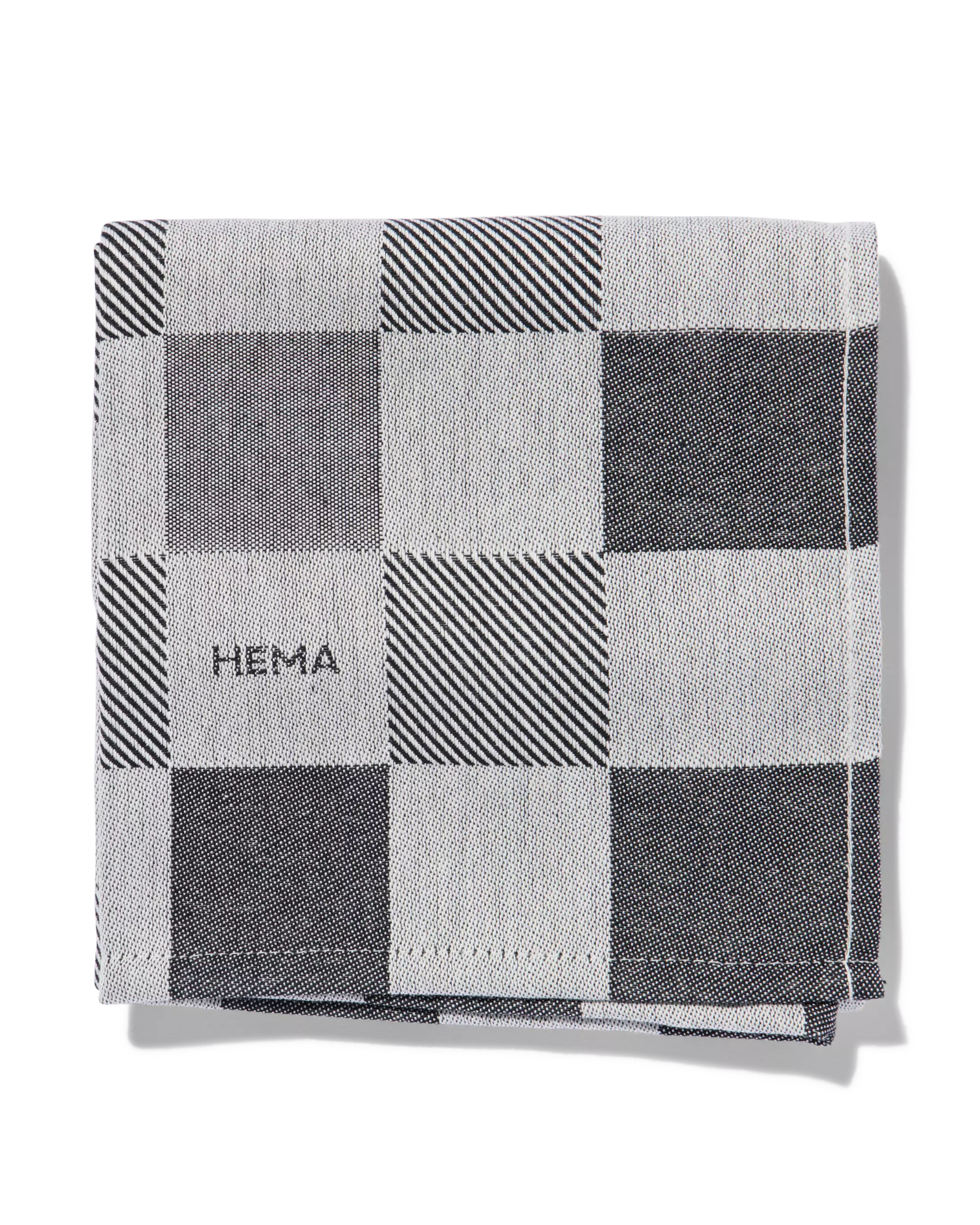 theedoek 65x65 katoen met ruiten