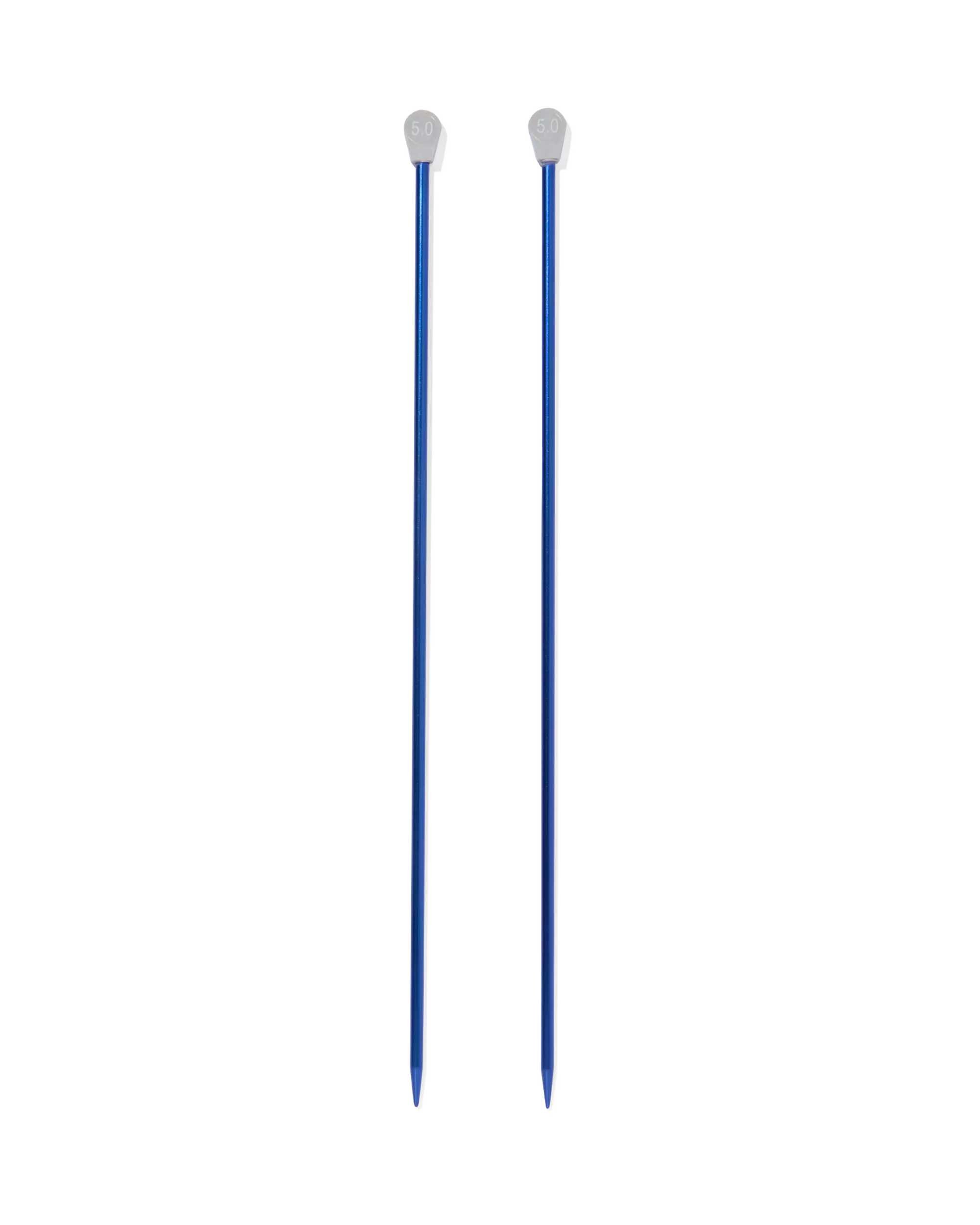 2 aiguilles à tricoter 5mm