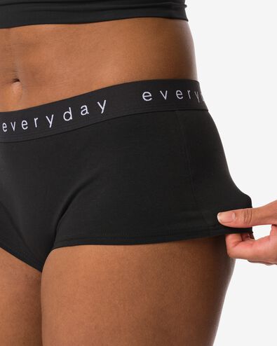boxer femme coton ceinture everyday - 19672407 - HEMA