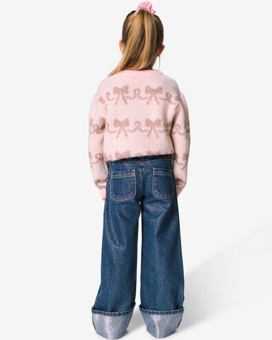 jean enfant coupe large bleu moyen bleu moyen - 30807722MIDBLUE - HEMA