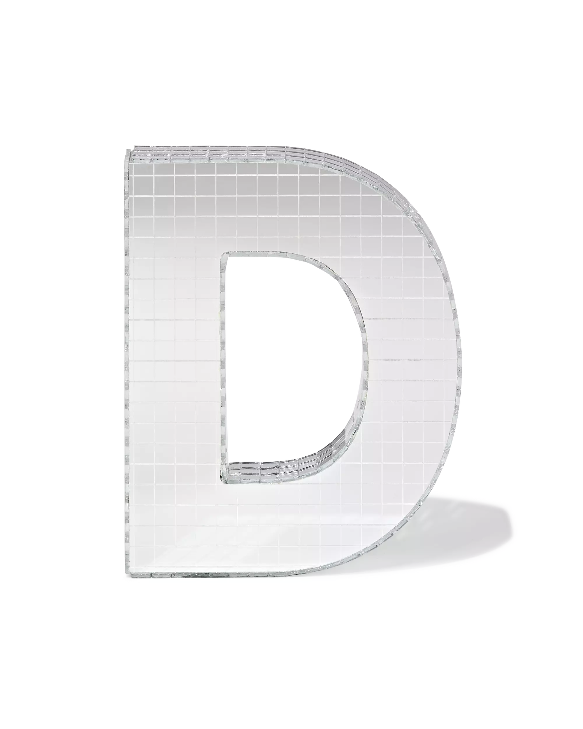 Disco-Buchstabe D 10 × 9 × 10 cm