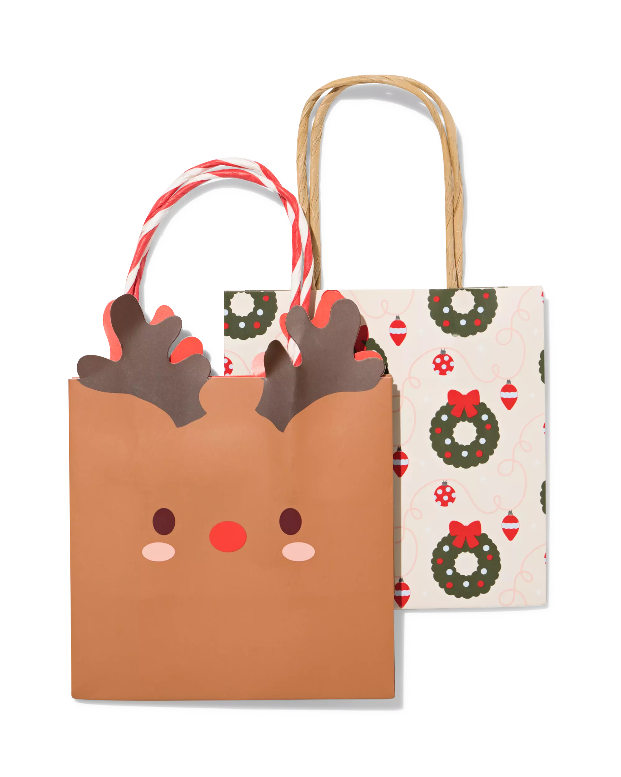 sac cadeau S 21,5 x 12,5 cm rennes couronne - 2 pièces