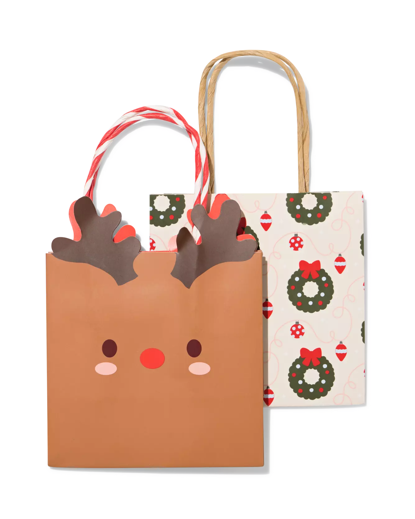 sac cadeau S 21,5 x 12,5 cm rennes couronne - 2 pièces