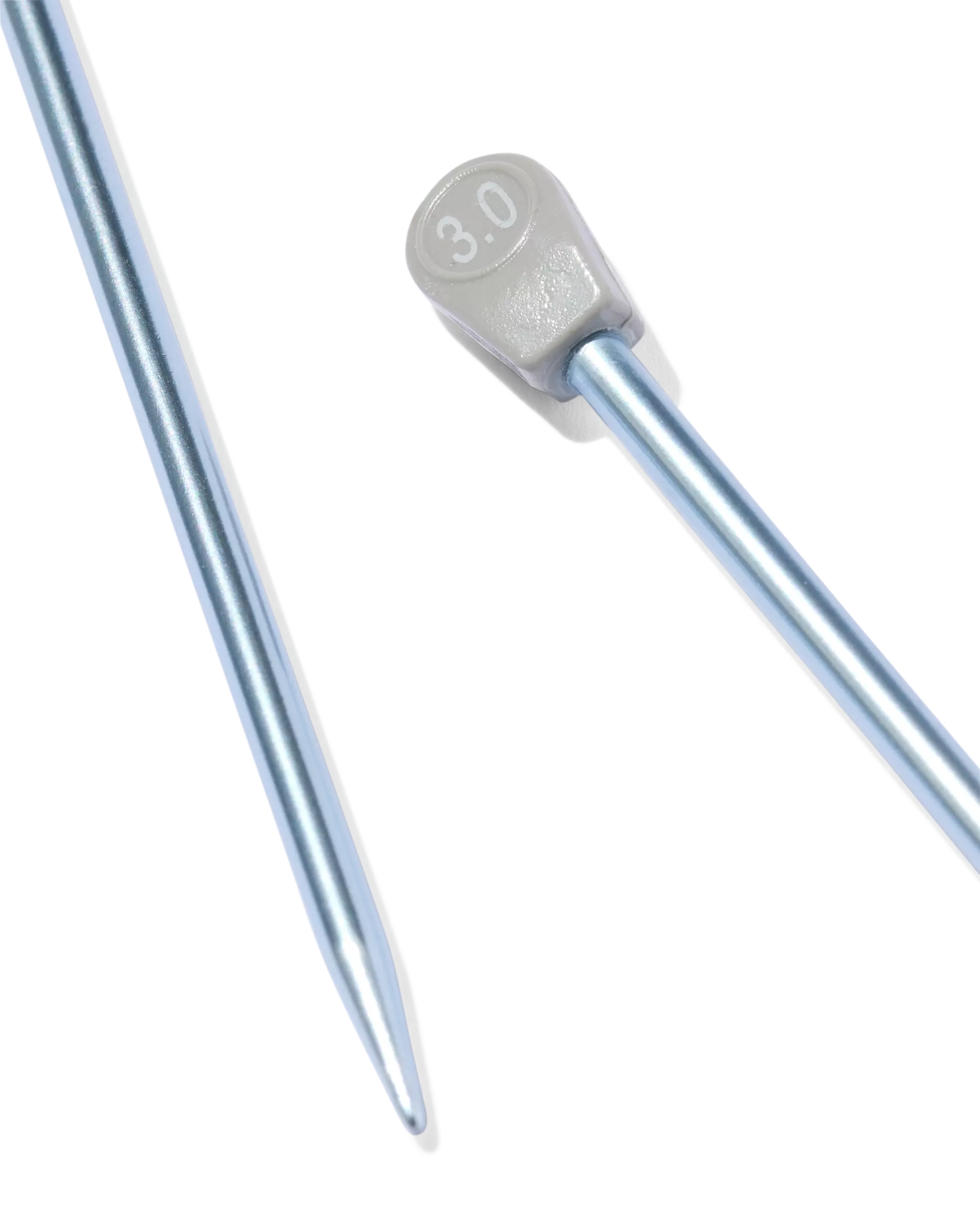 2 aiguilles à tricoter 3mm