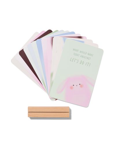 cartes de citations dans un porte-cartes 18,8 x 11,3 cm - 61102412 - HEMA