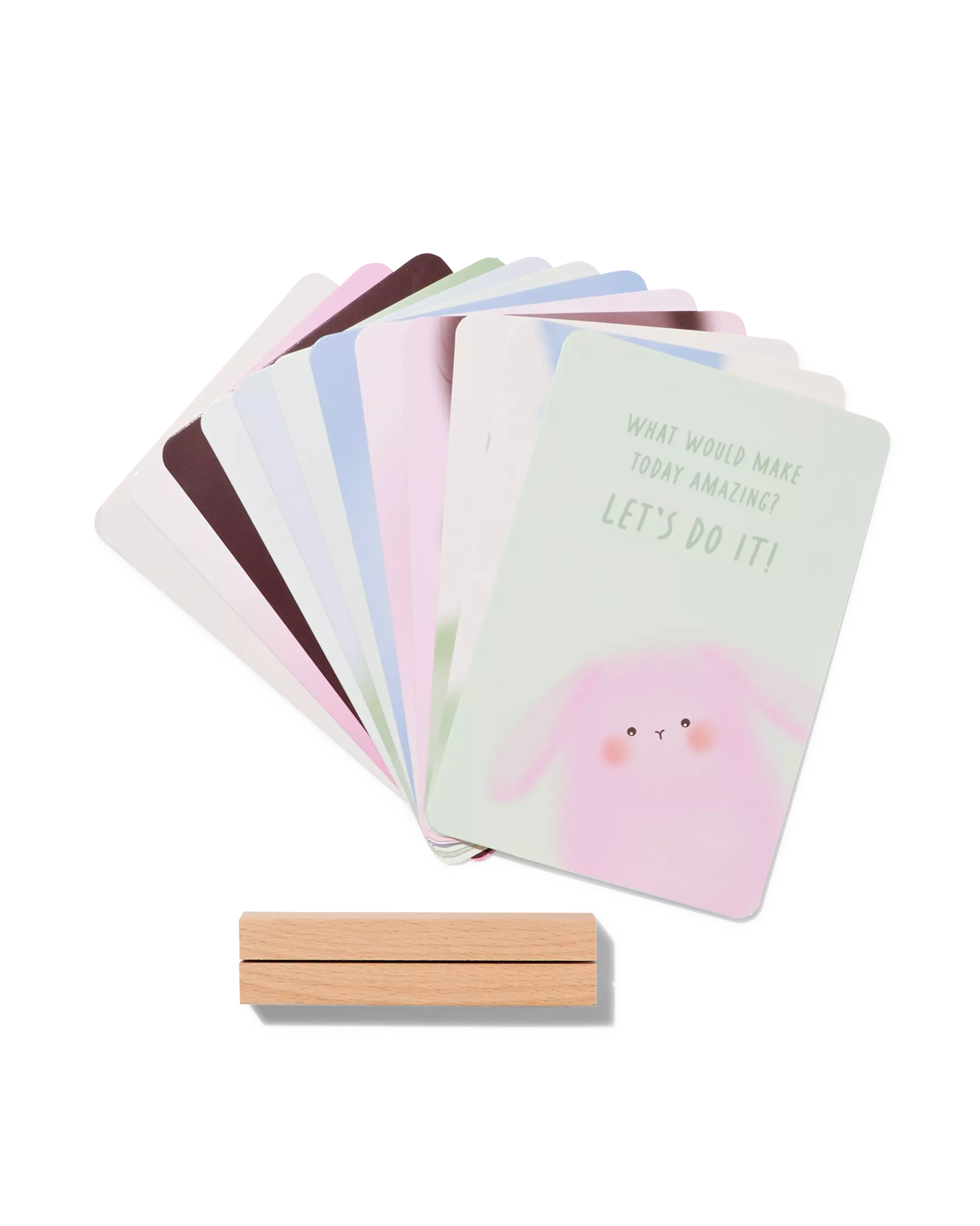 cartes de citations dans un porte-cartes 18,8 x 11,3 cm